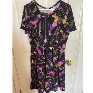 Lularoe Amelia Disney’s Maleficent Dress
